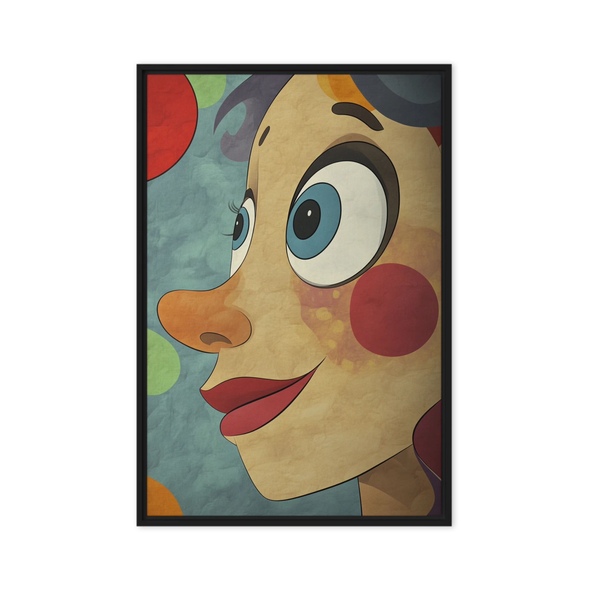 Whimsical Profile Portrait | Art Print