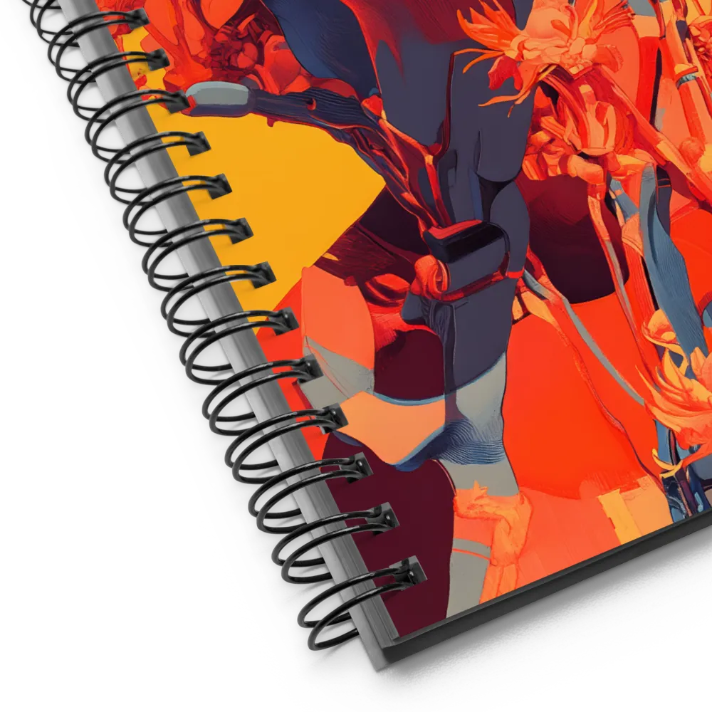 Organic Embrace 
 Spiral Notebook | 140 pages