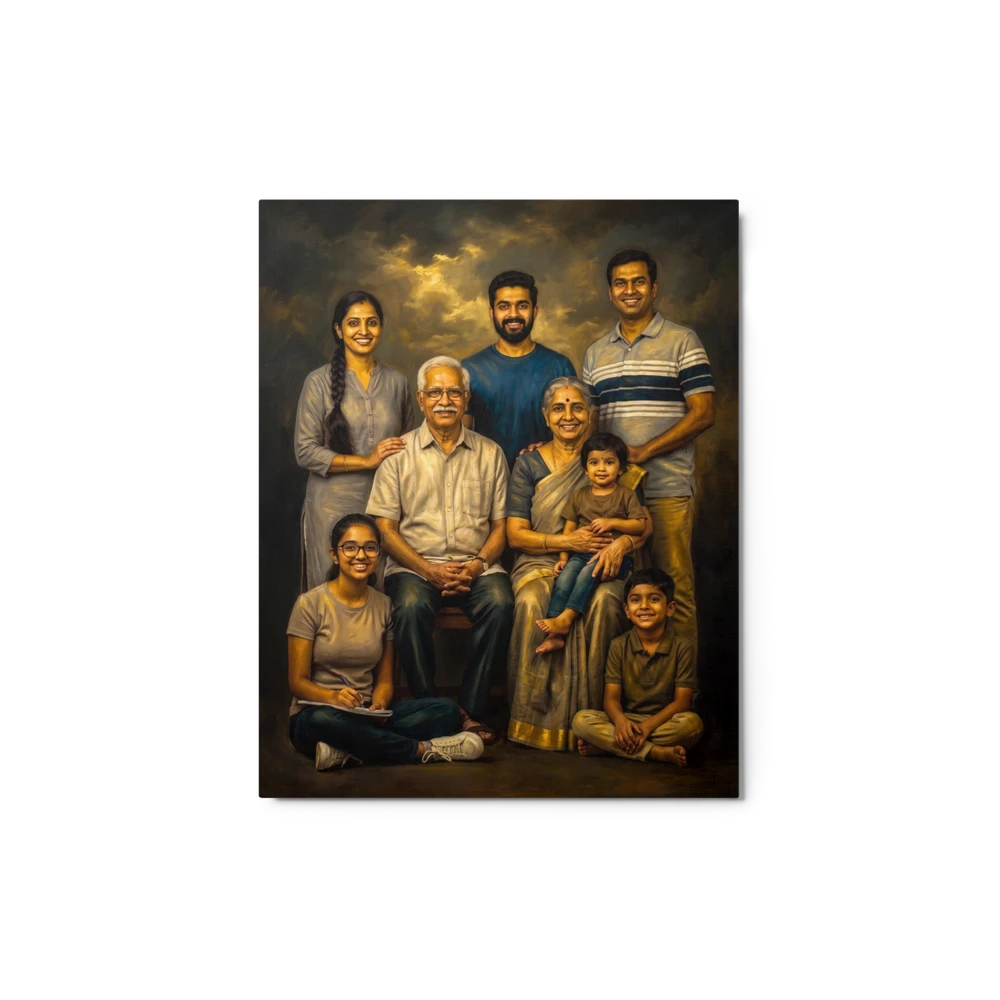 Family Portrait — Renaissance Oil