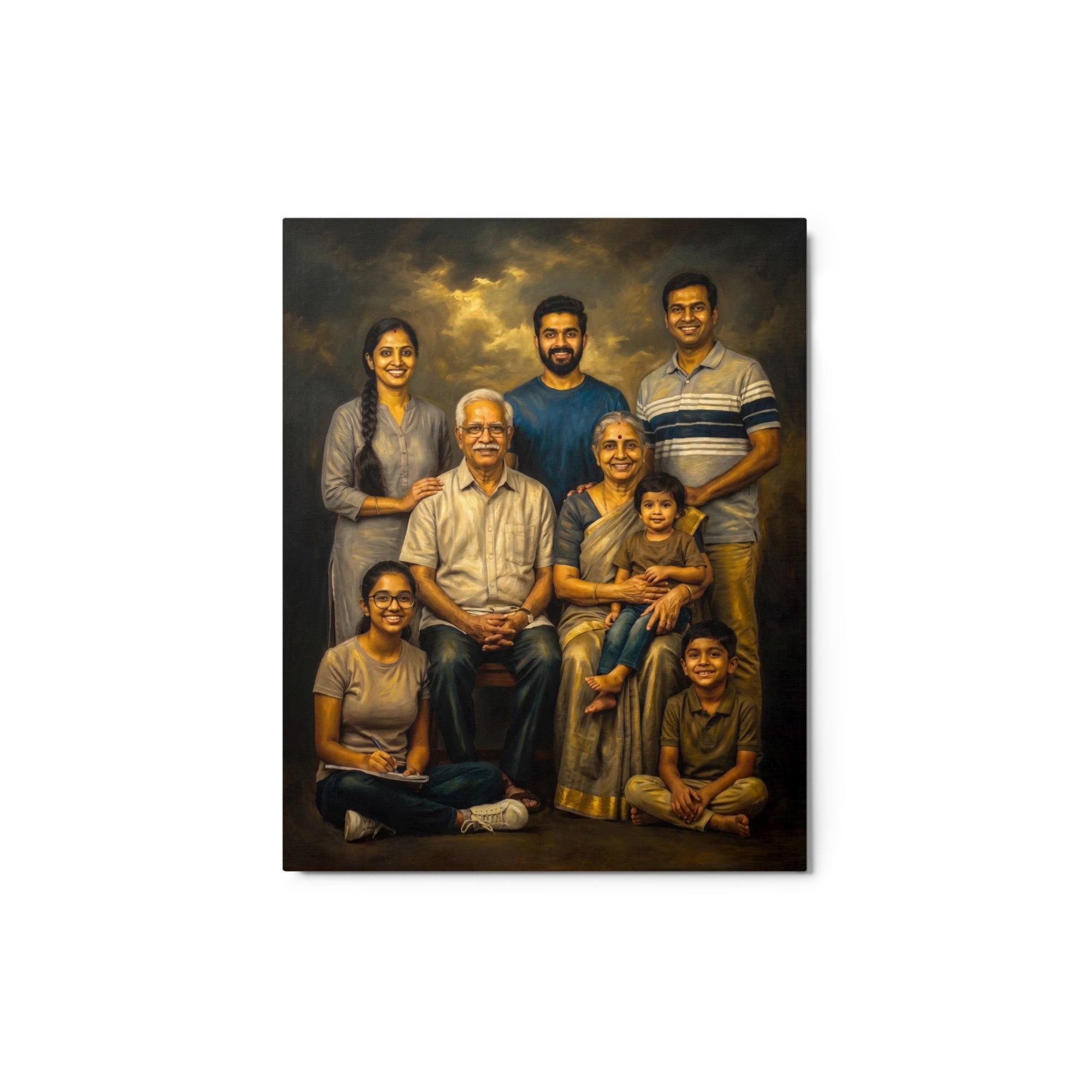Family Portrait — Renaissance Oil