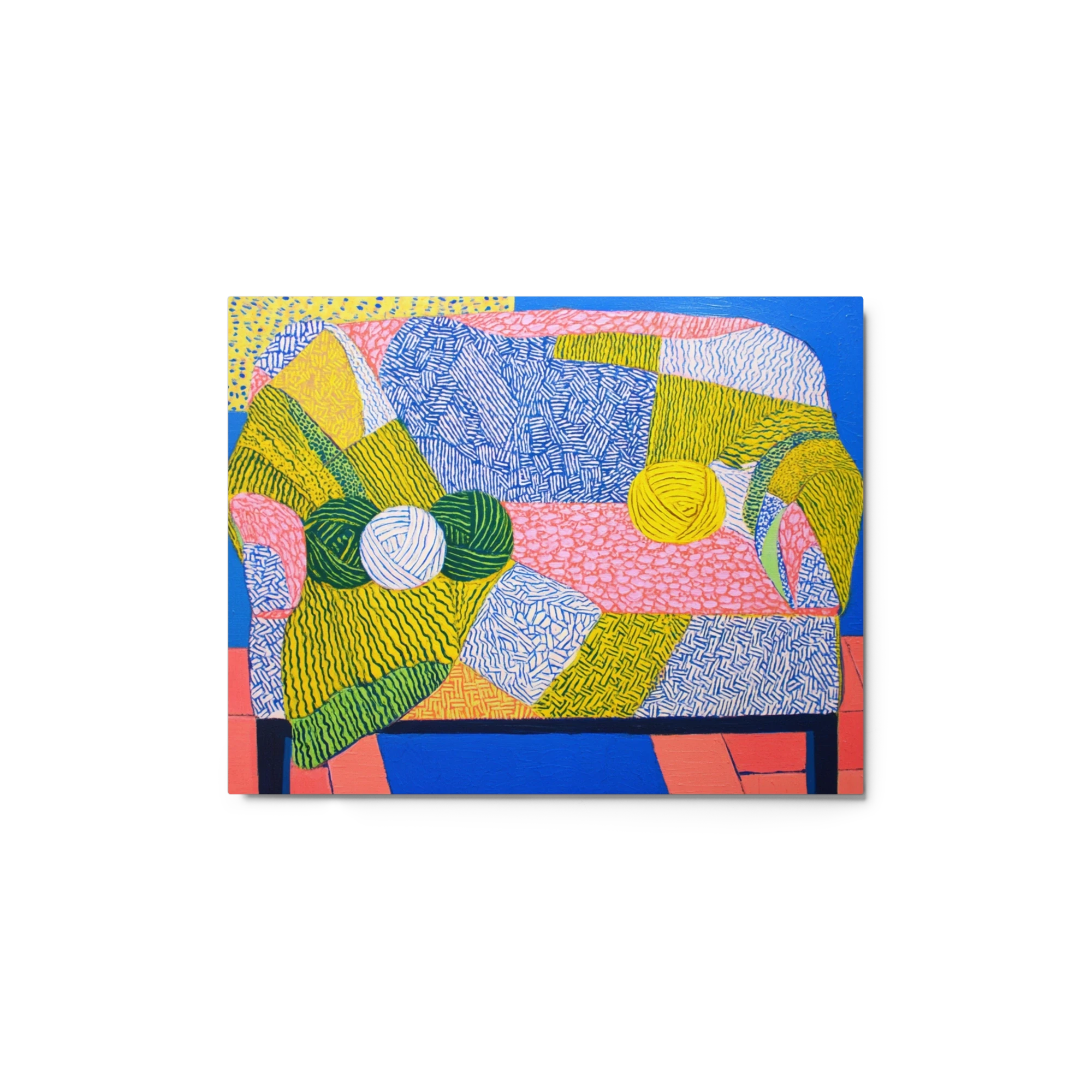 Patterned Tapestry Sofa