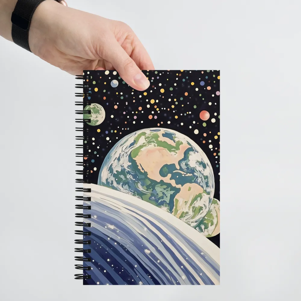 Celestial View: A Surreal Journey Through Space