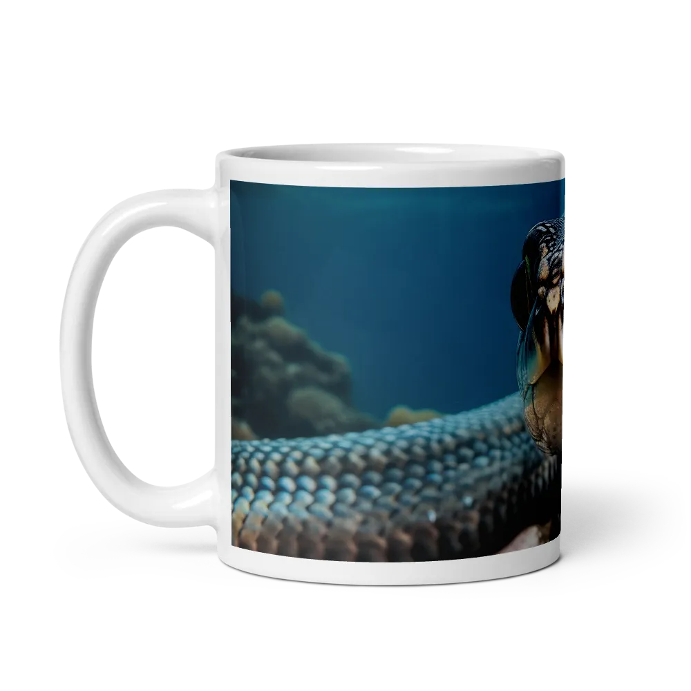 Underwater Majesty: The Serpent's Gaze