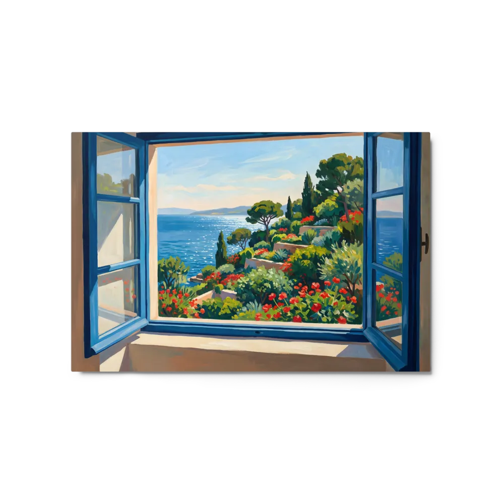Noon radiance on the horizon — Post-impressionist travel posters