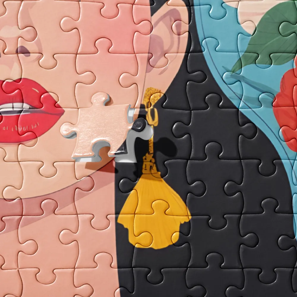 Floral Grace 
 Jigsaw Puzzle