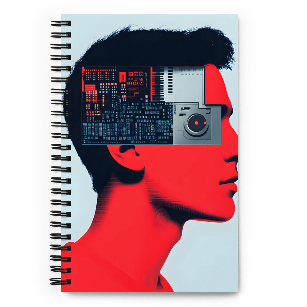 Digital Mind 
 Spiral Notebook | 140 pages