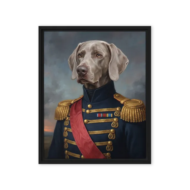 Pet Portrait — The Officer