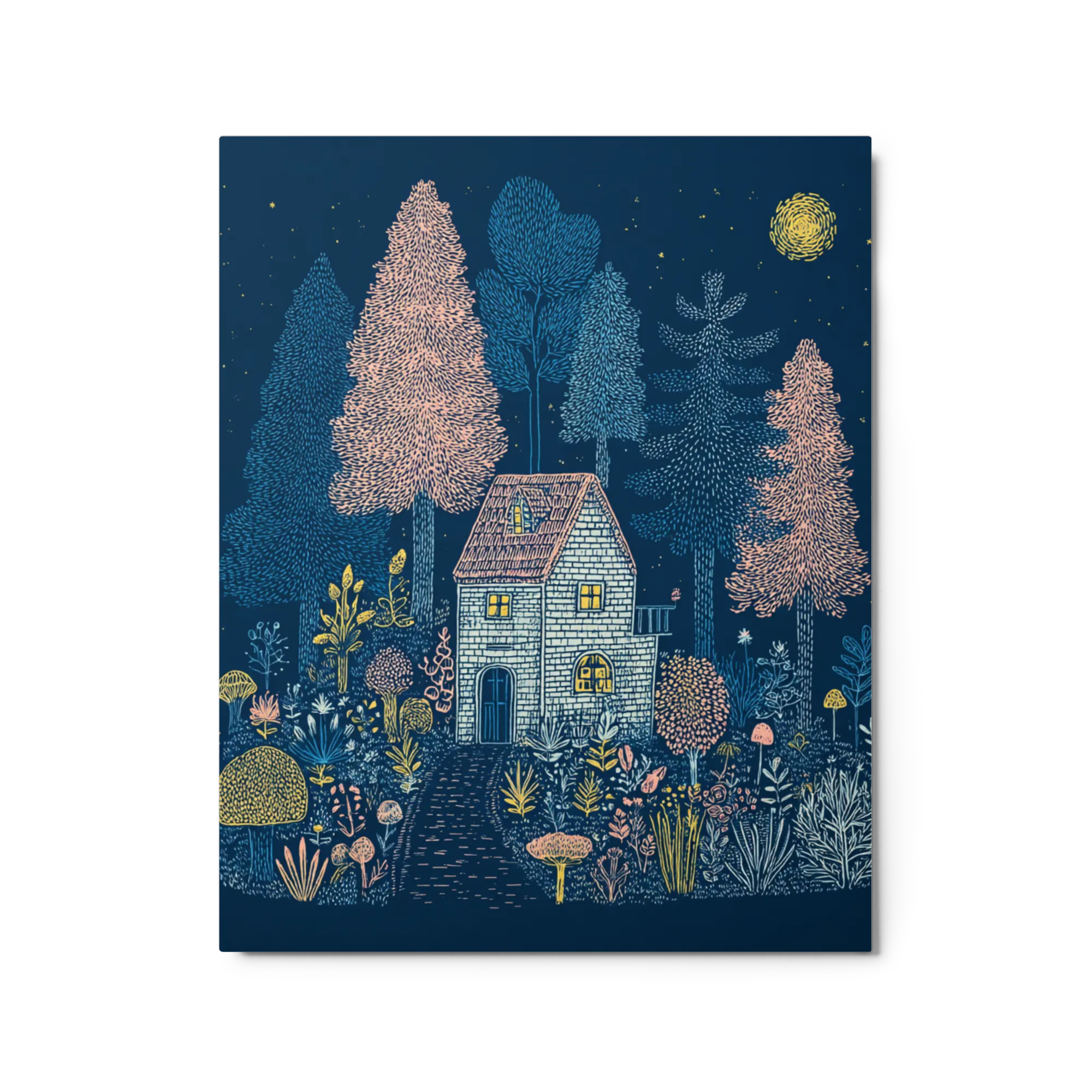 Midnight Woodland Cottage