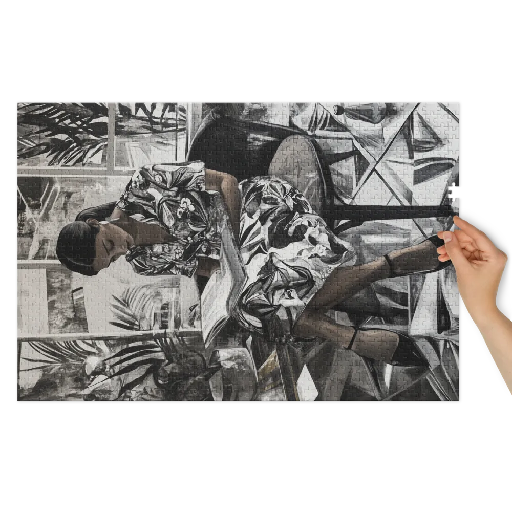 Leitura Contemplativa 
 Puzzle em caixa de metal