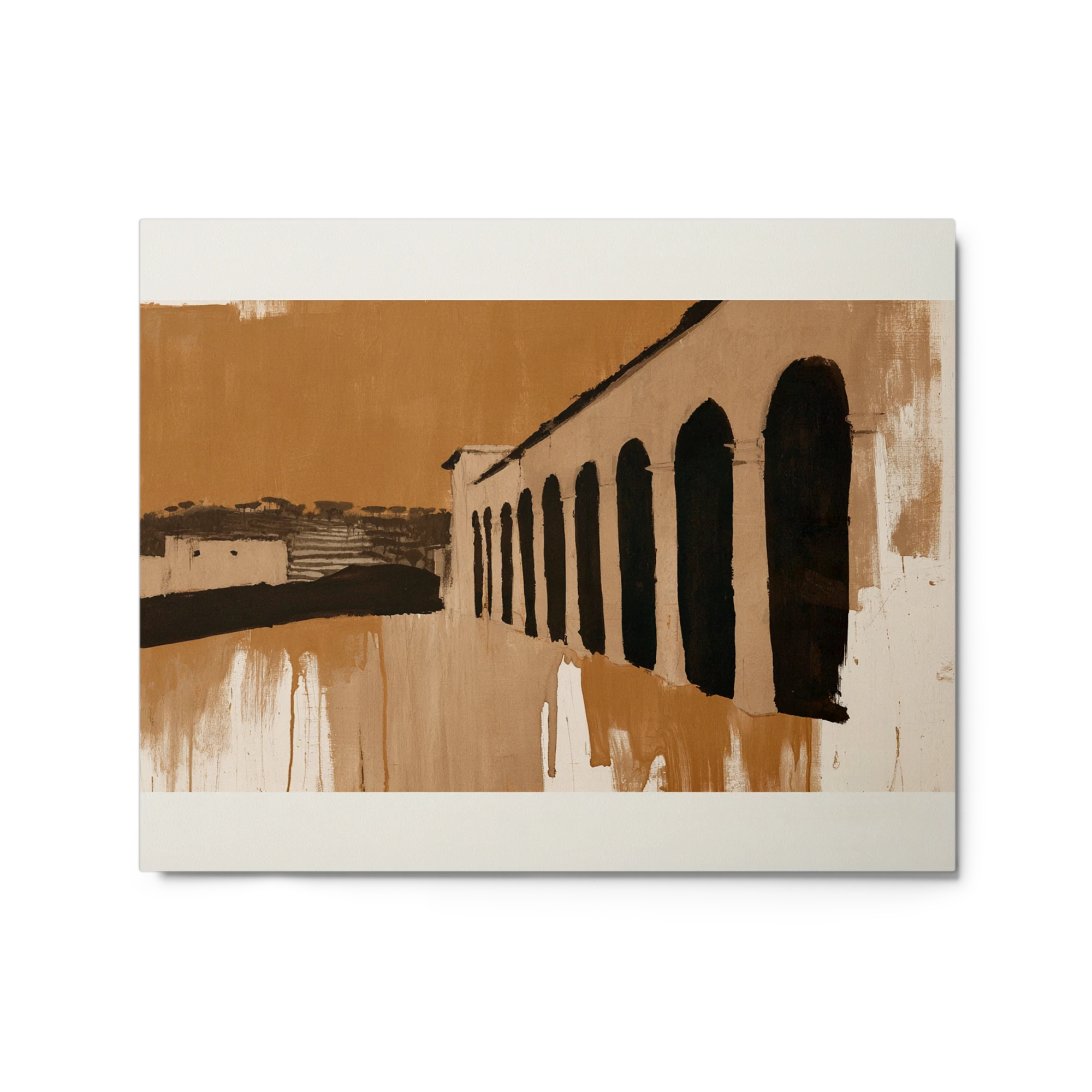 Colonnade in Ochre