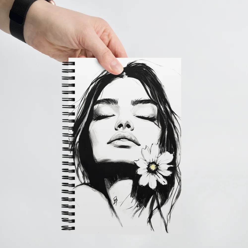 Serene Bloom 
 Spiral Notebook | 140 pages