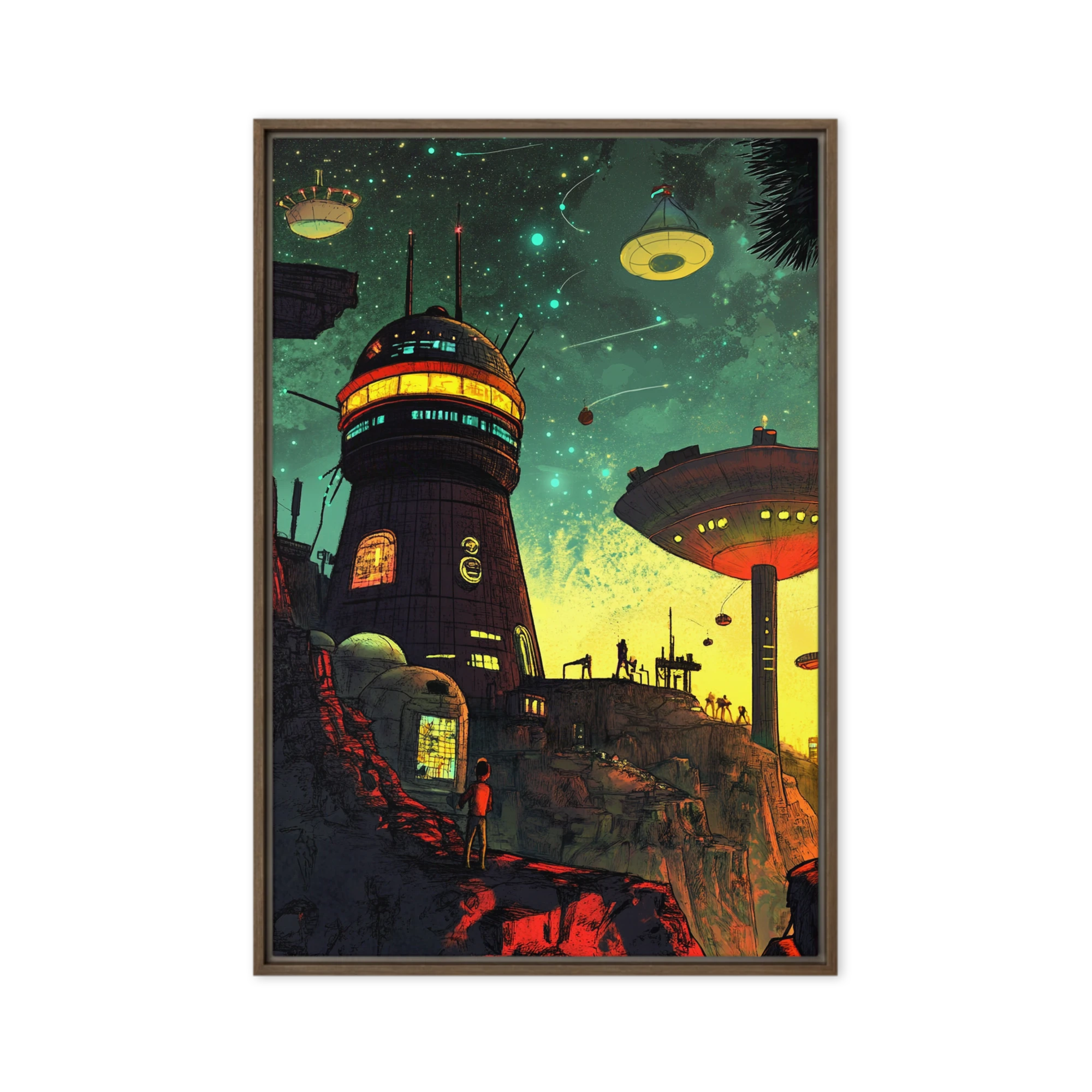 Cosmic Outpost | Art Print