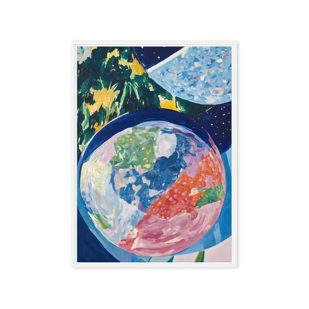 Cosmic Harmony 
 Canvas | 8″x 12″