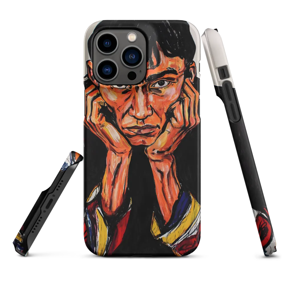 Expressionist Portrait of a Man | Phone Case