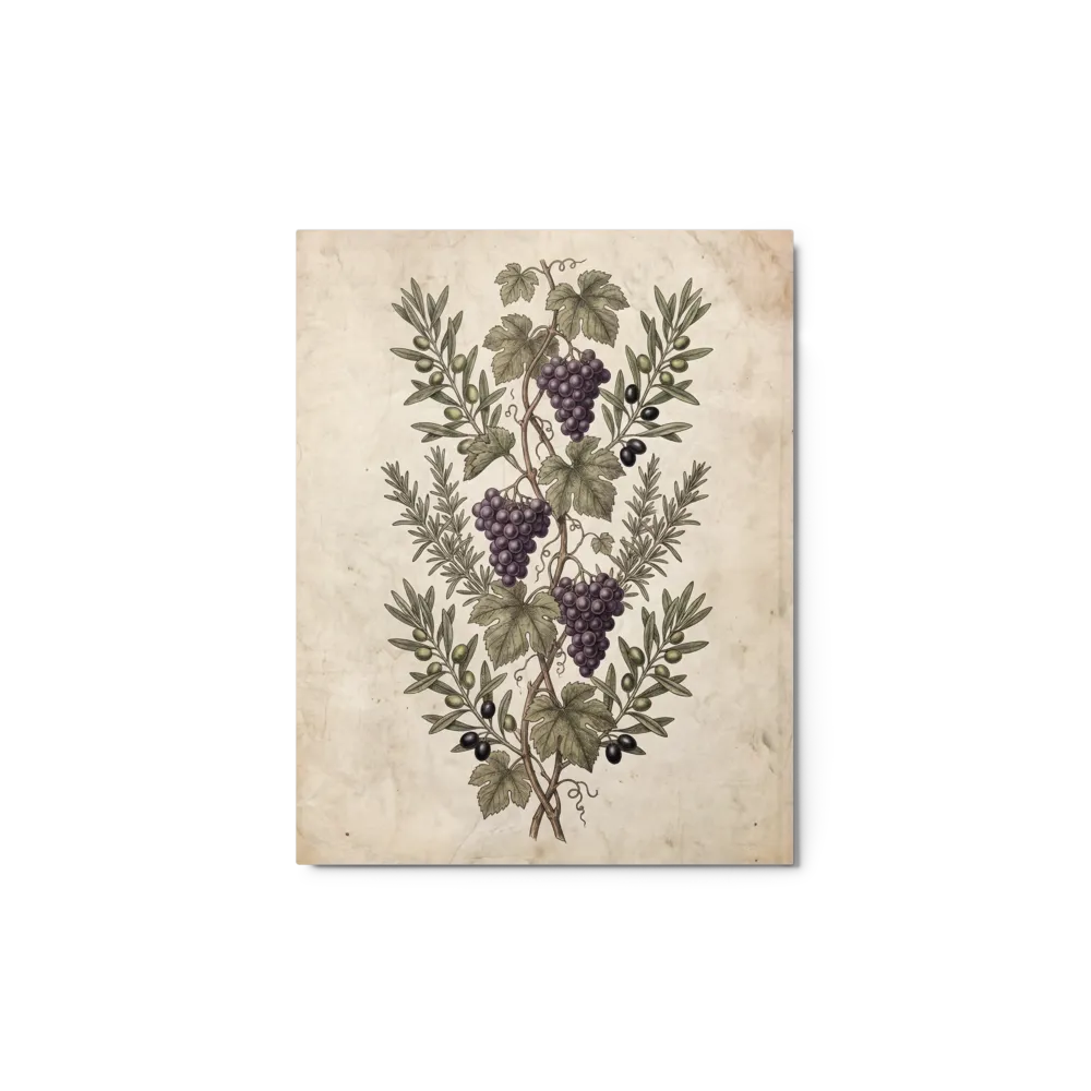 Mediterranean Botanical Engraving