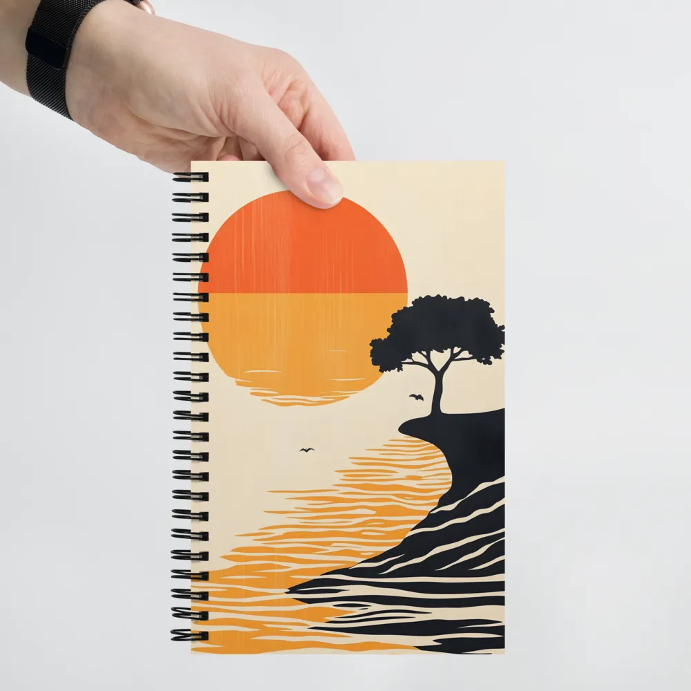Coastal Horizon 
 Spiral Notebook | 140 pages