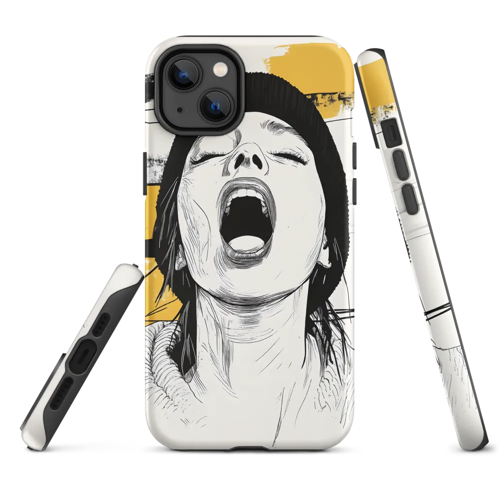 Expressive Cry | Phone Case