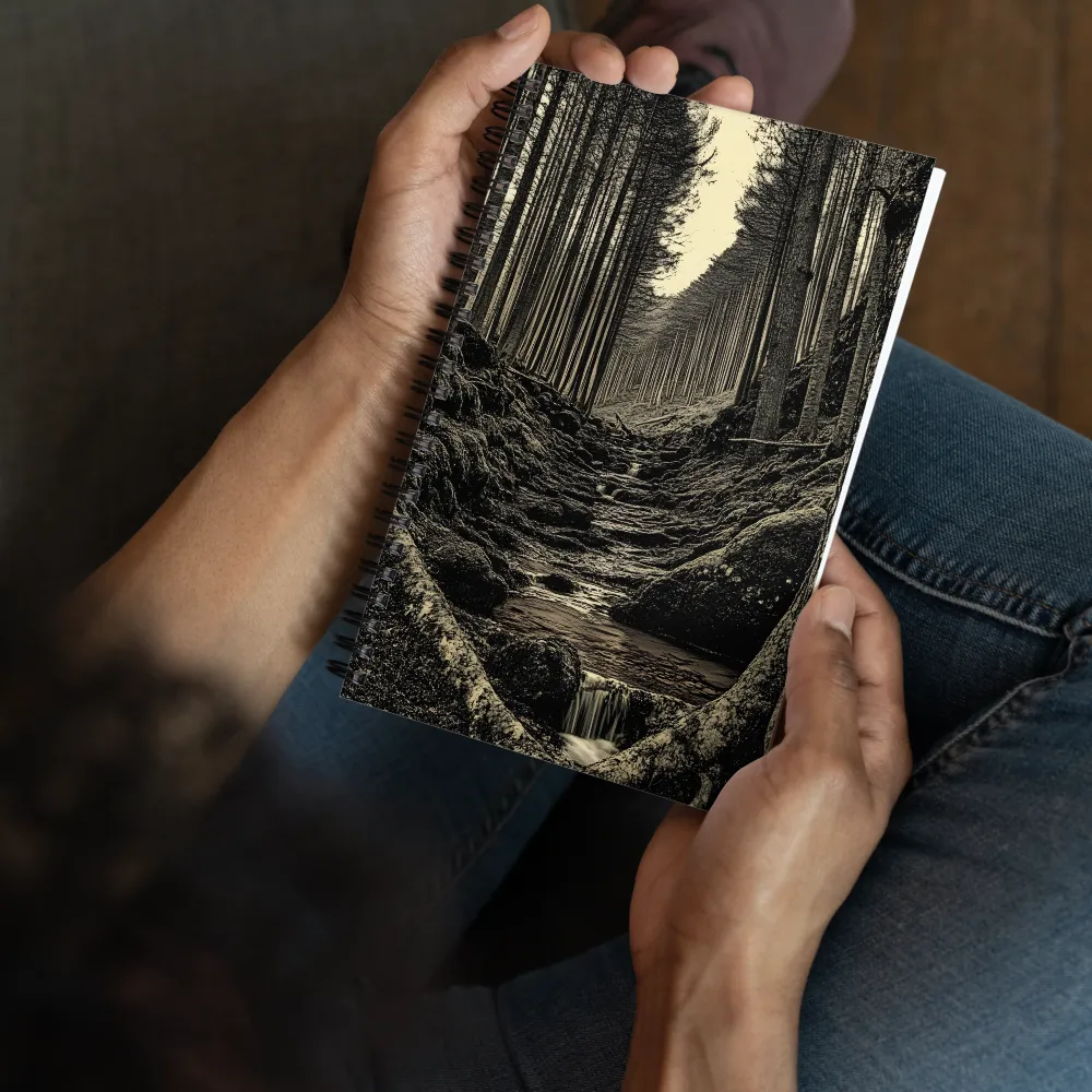 Whispers of the Old Forest 
 Spiral Notebook | 140 pages