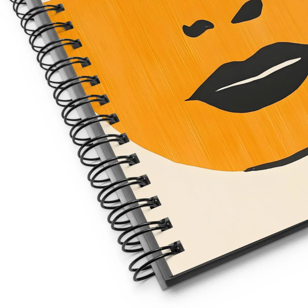 Color Block Portrait 
 Spiral Notebook | 140 pages