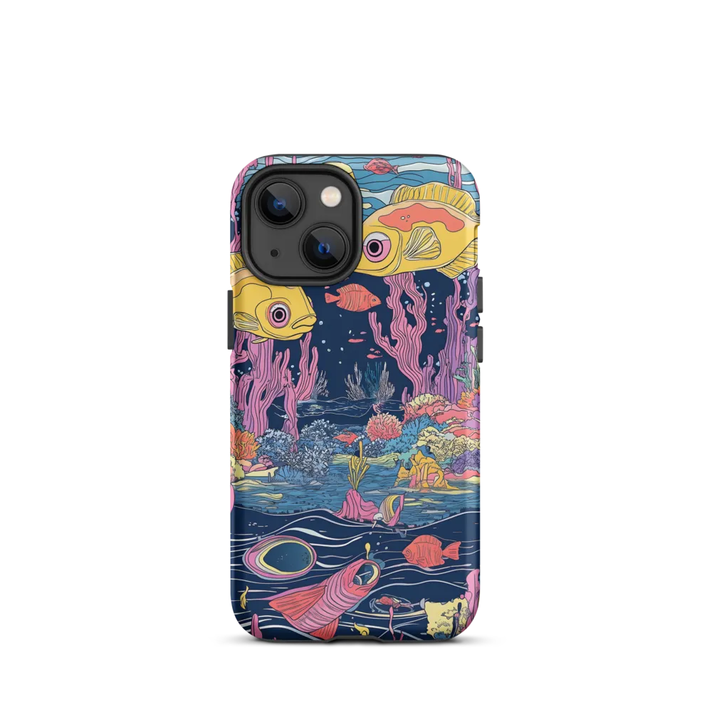 Underwater Scene with Colorful Fish | Phone Case