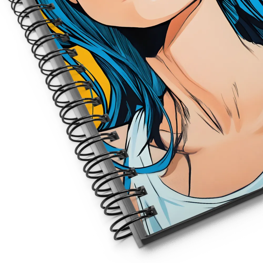 Pop Art Gaze 
 Spiral Notebook | 140 pages