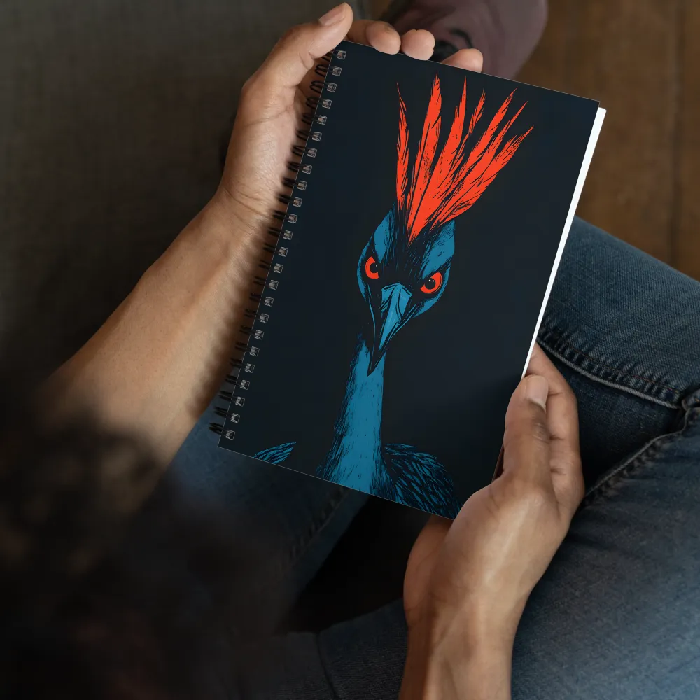 The Crimson Crest 
 Spiral Notebook | 140 pages