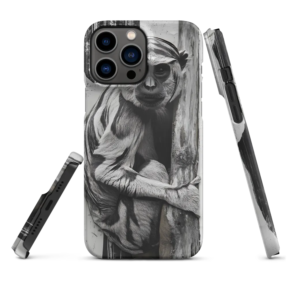 Monochrome Primate | Phone Case
