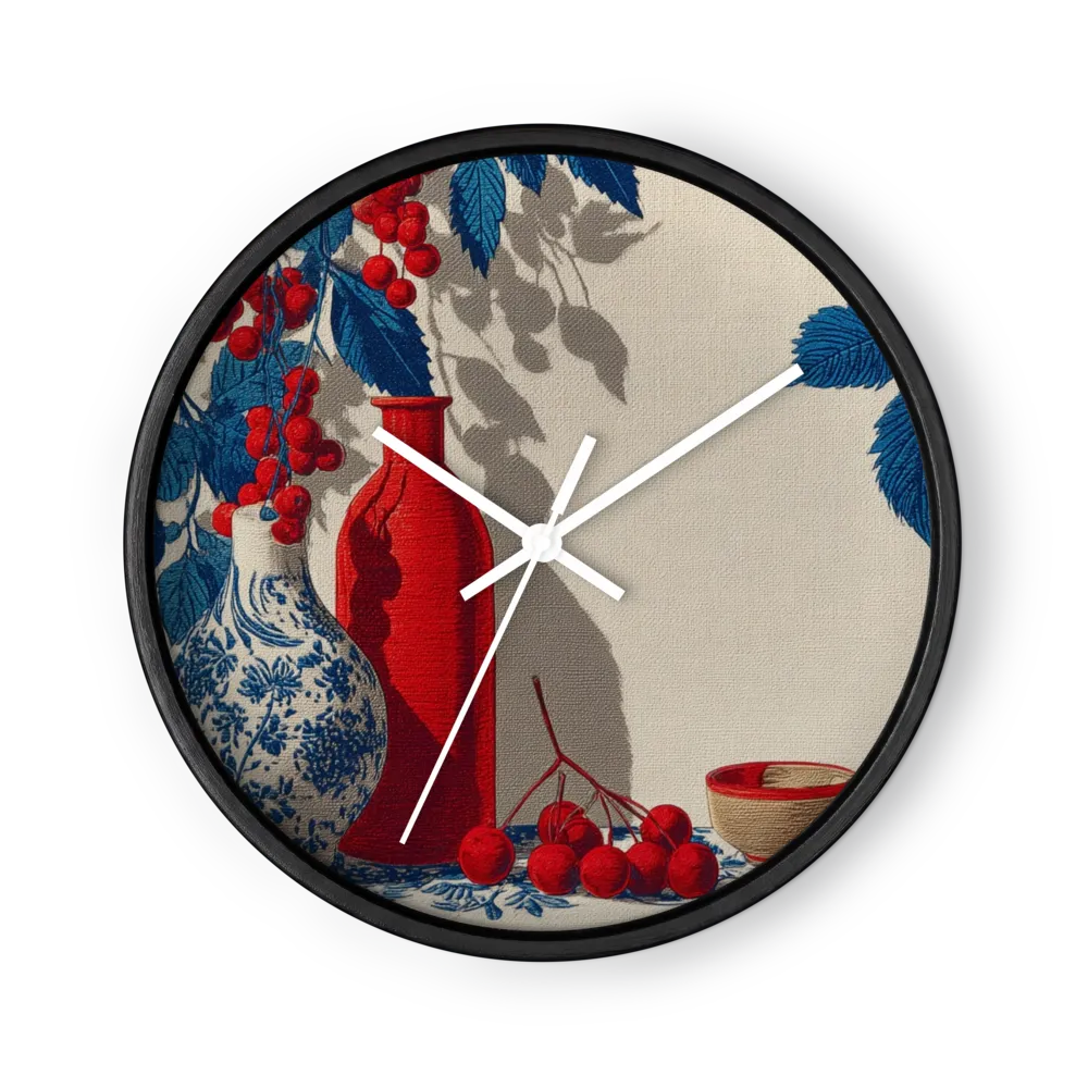 Berries and Chinoiserie Vase