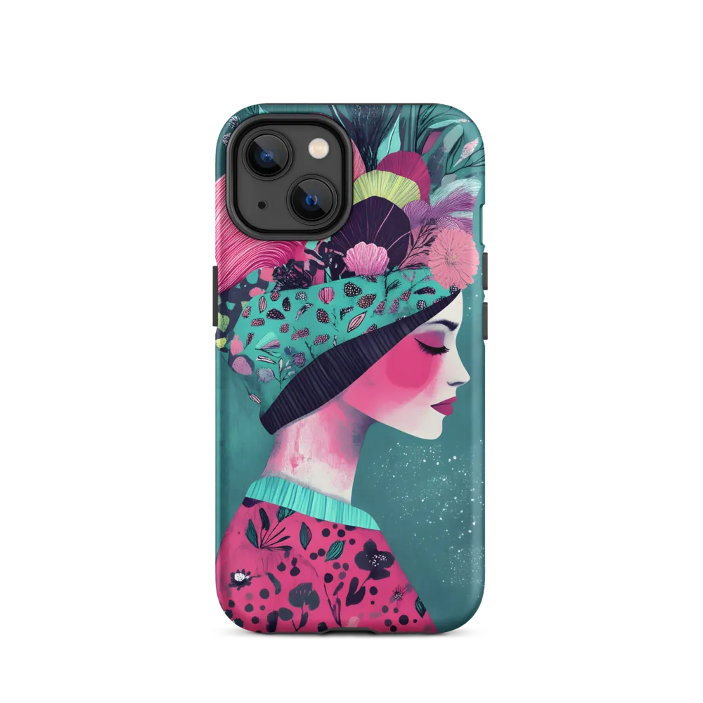 Tropical Bloom Profile | Phone Case