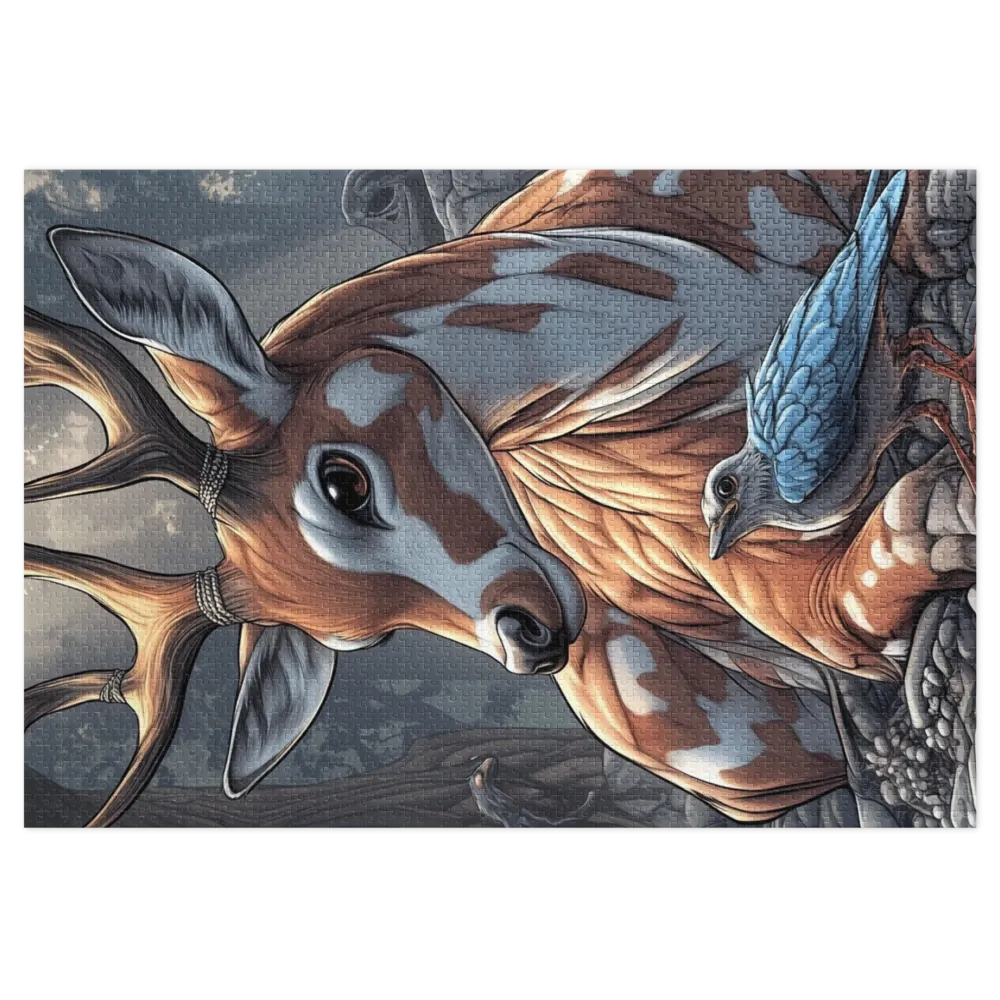 Forest Guardian 
 Jigsaw Puzzle in Tin Box