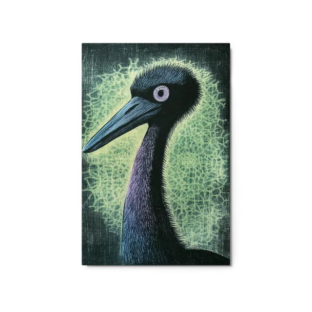 Enigmatic Bird Profile | Art Print