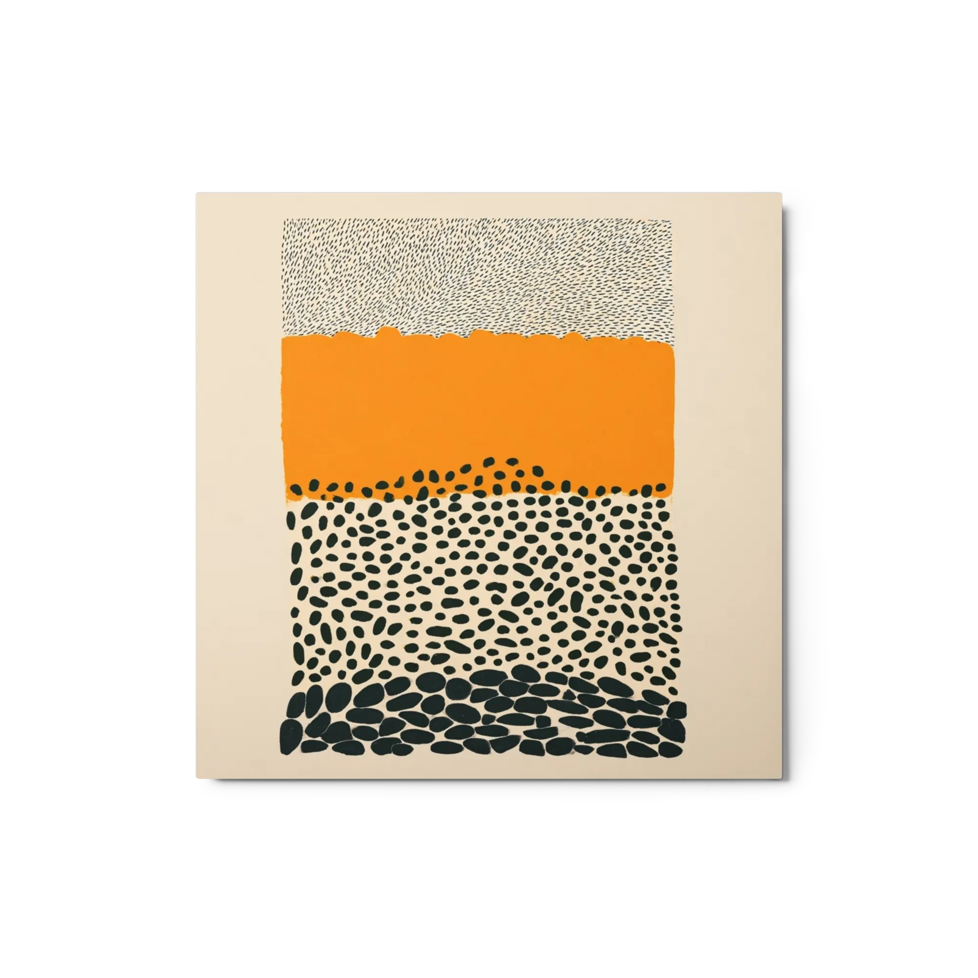 Strata in Ochre and Ink