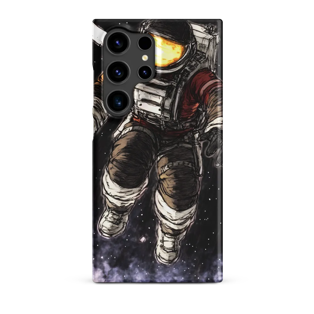 Astronaut Floating in Space | Phone Case