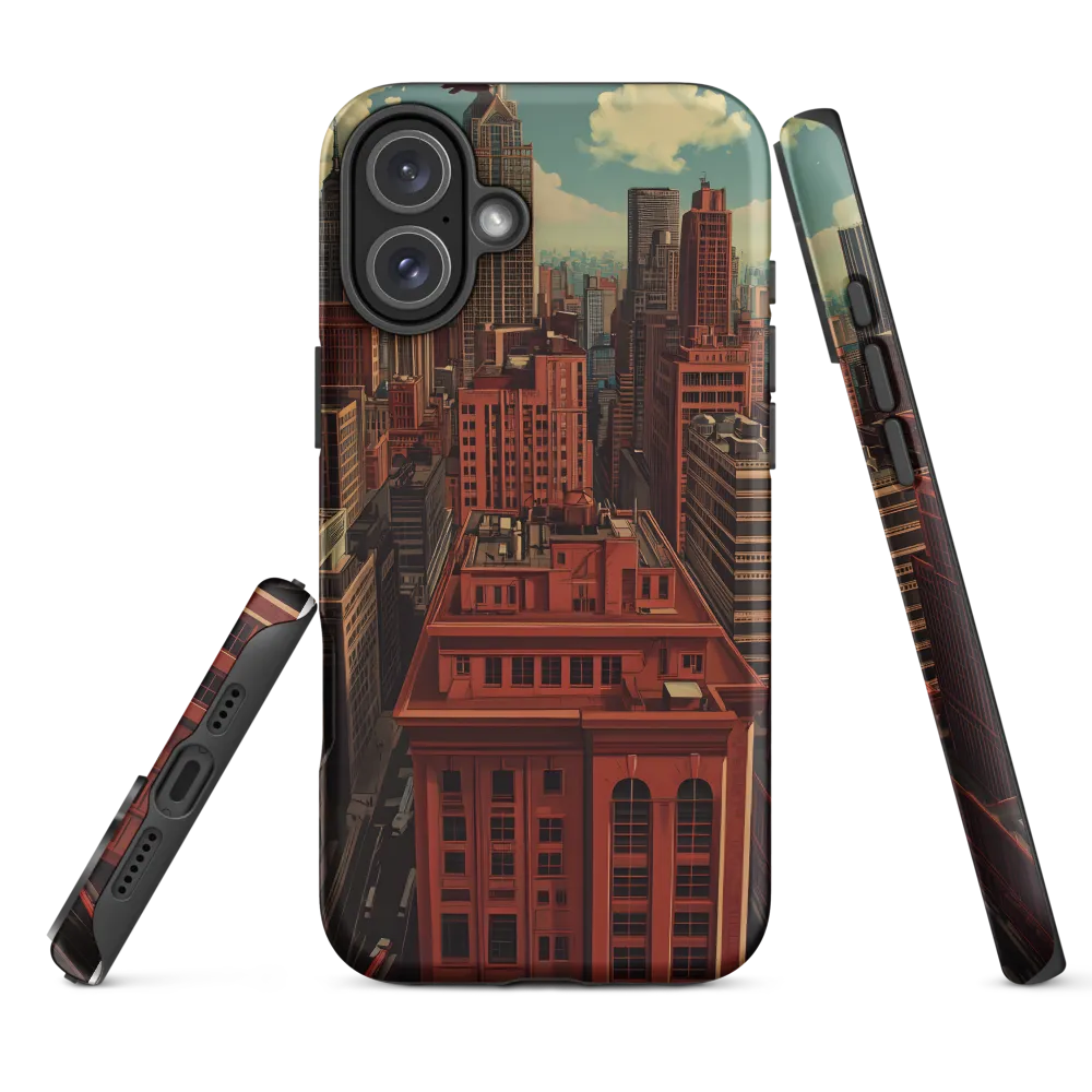 Urban Cityscape with Skyscrapers