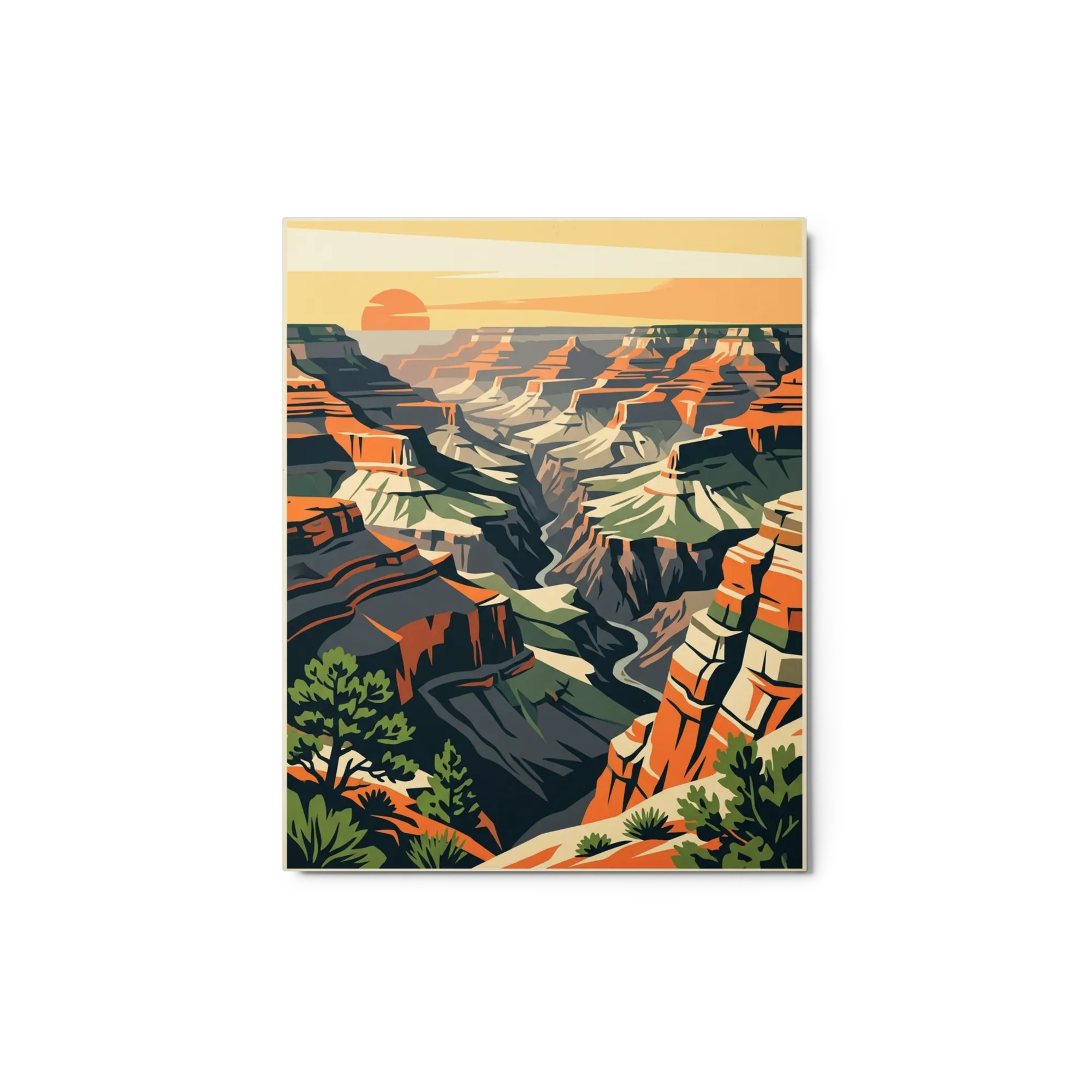 Grand Canyon Sunset 
 Canvas | 24″x 32″