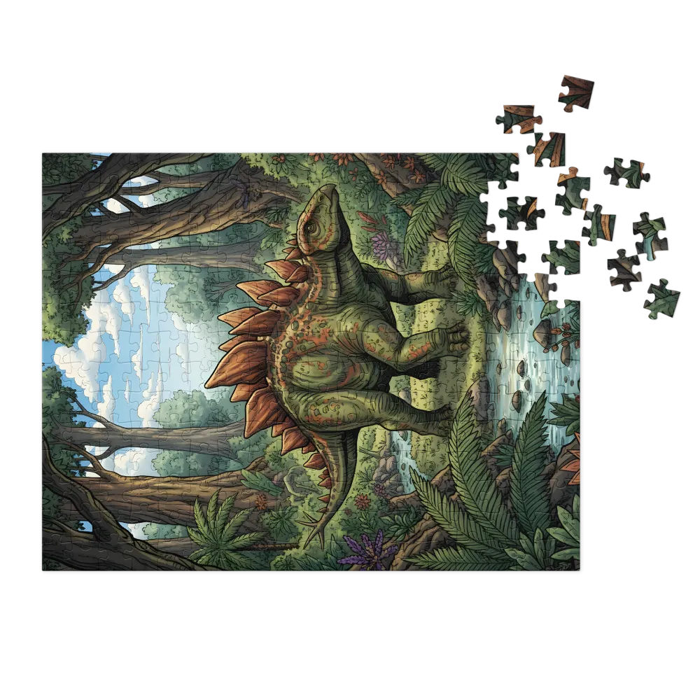 Forest Stegosaurus | Jigsaw Puzzles
