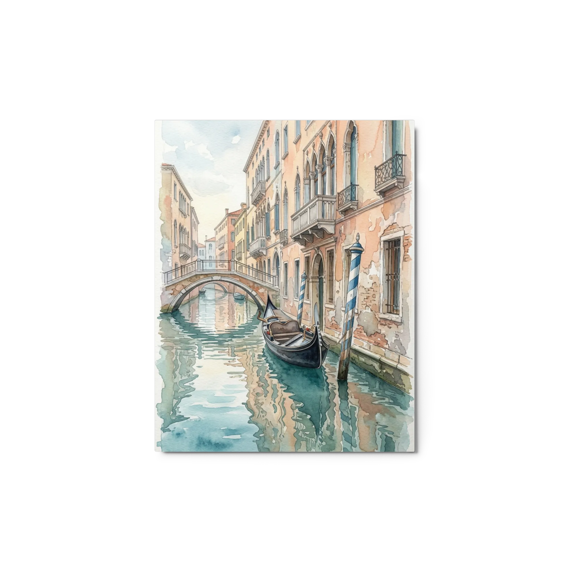 Venezianischer Kanal Aquarell