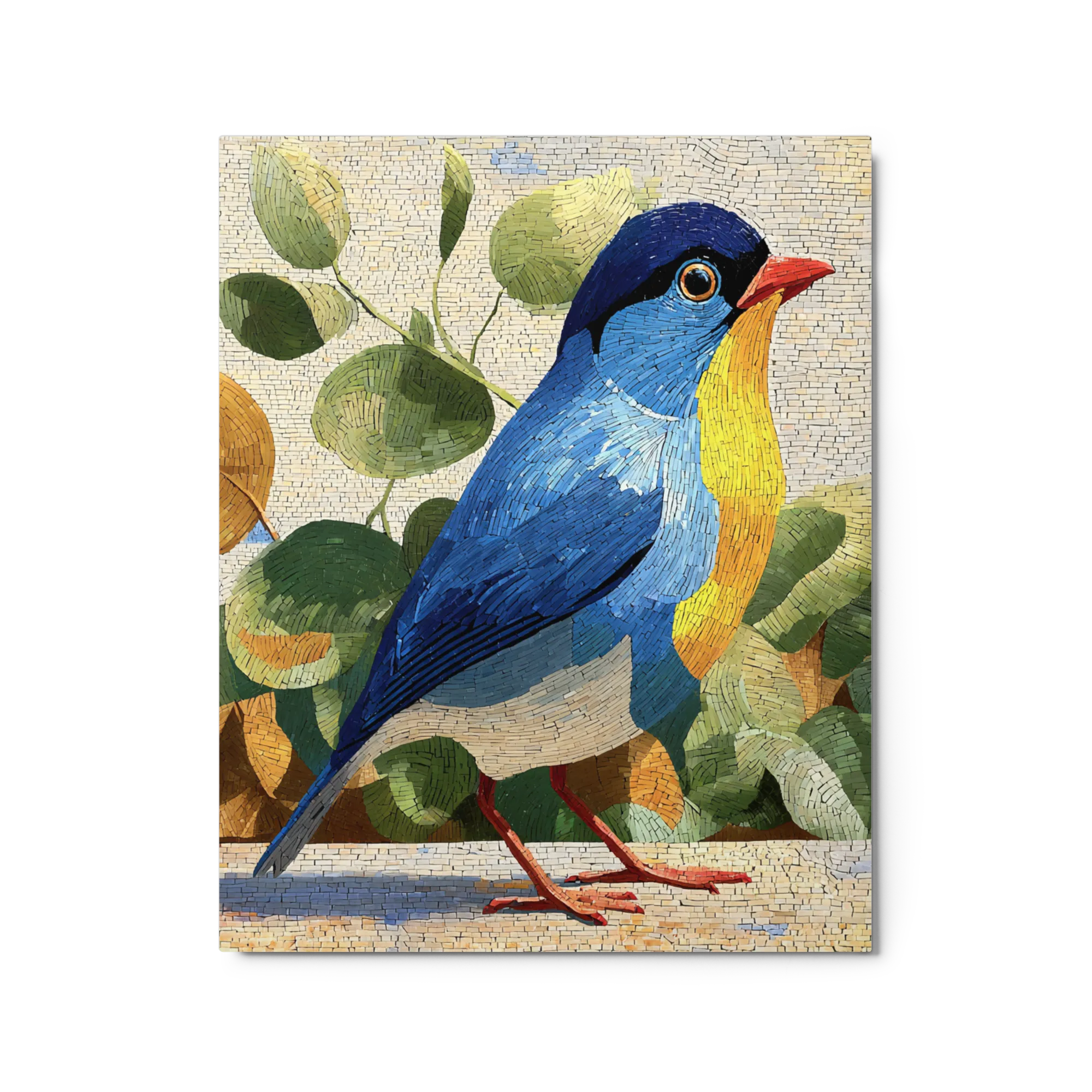 Mosaic Songbird | Art Print