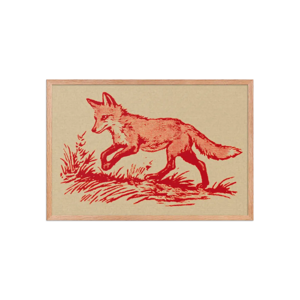 Crimson Ink and Linocut Vignettes — Stippled relief printing