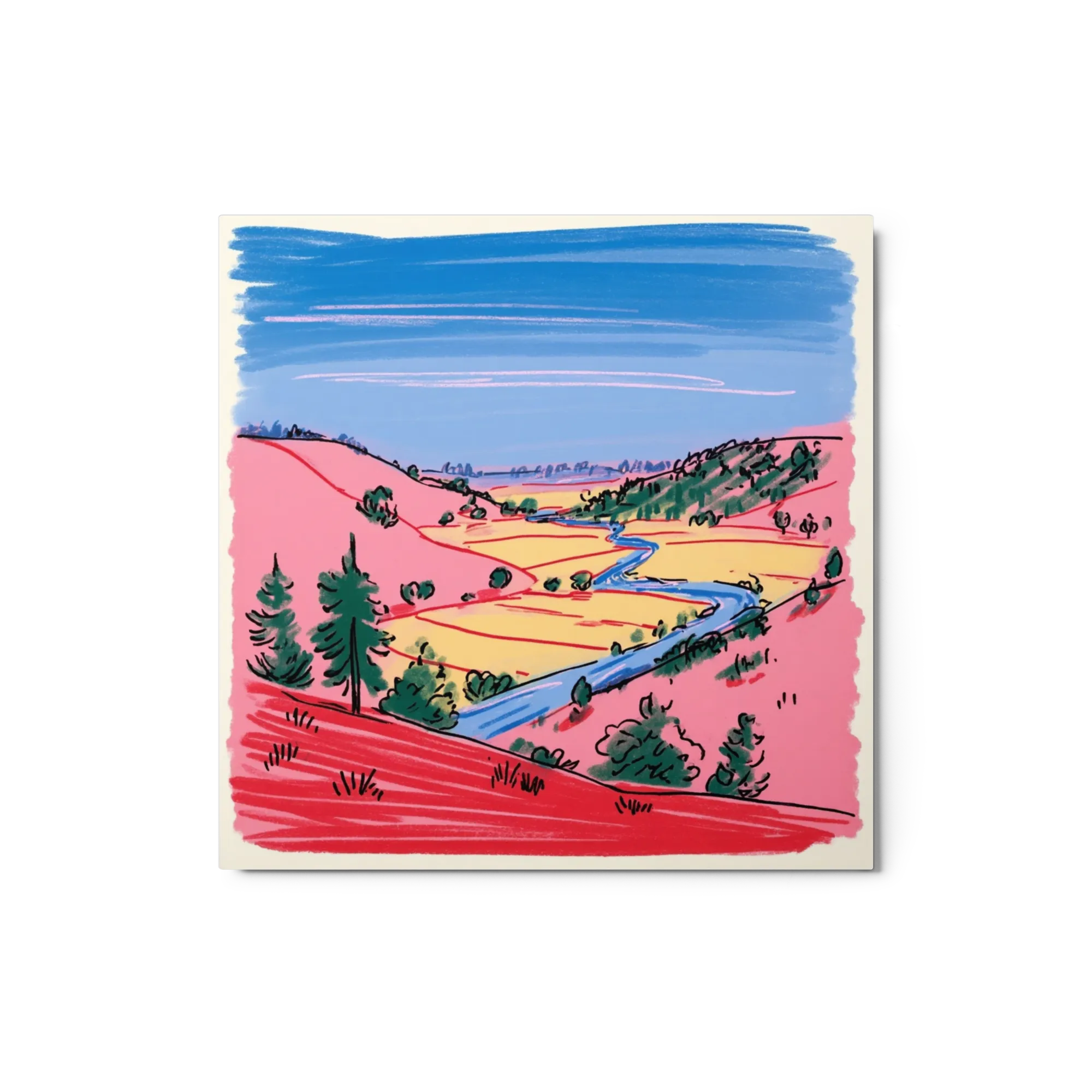 Crimson Valley River