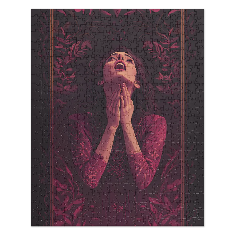 Crimson Ecstasy 
 Jigsaw Puzzle in Tin Box