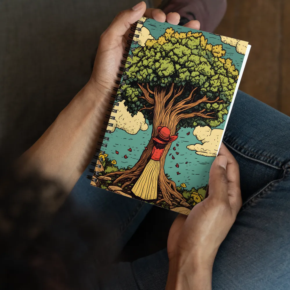 Embrace of Nature 
 Spiral Notebook | 140 pages