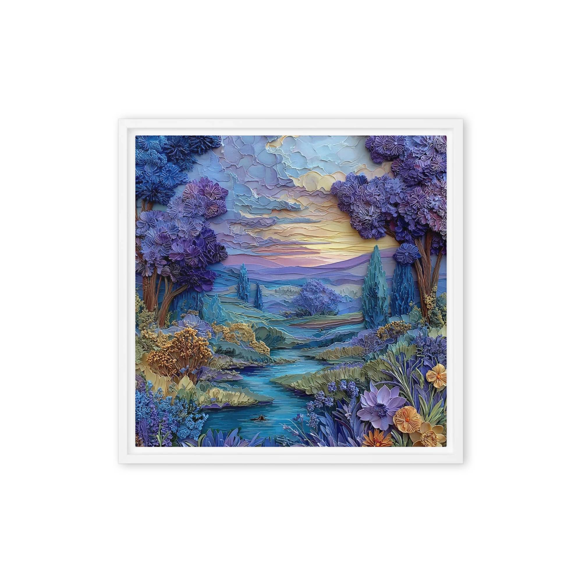 Purple Valley Sunset