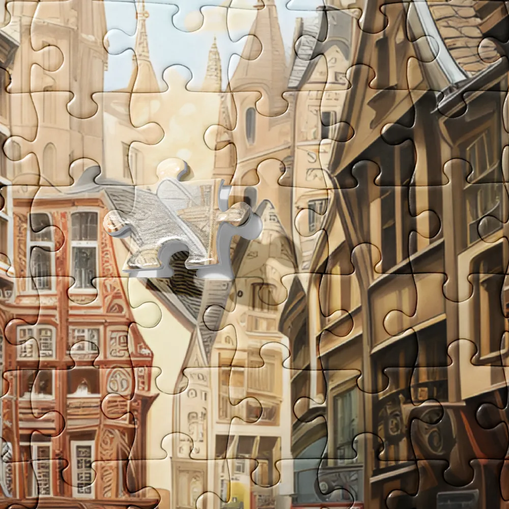 Enchanted City Reflections 
 Jigsaw Puzzle
