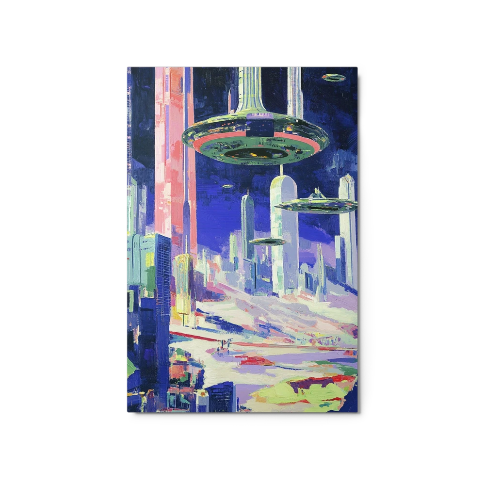 Neo-Futuristic Metropolis | Art Print