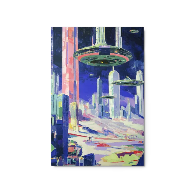 Neo-Futuristic Metropolis | Art Print