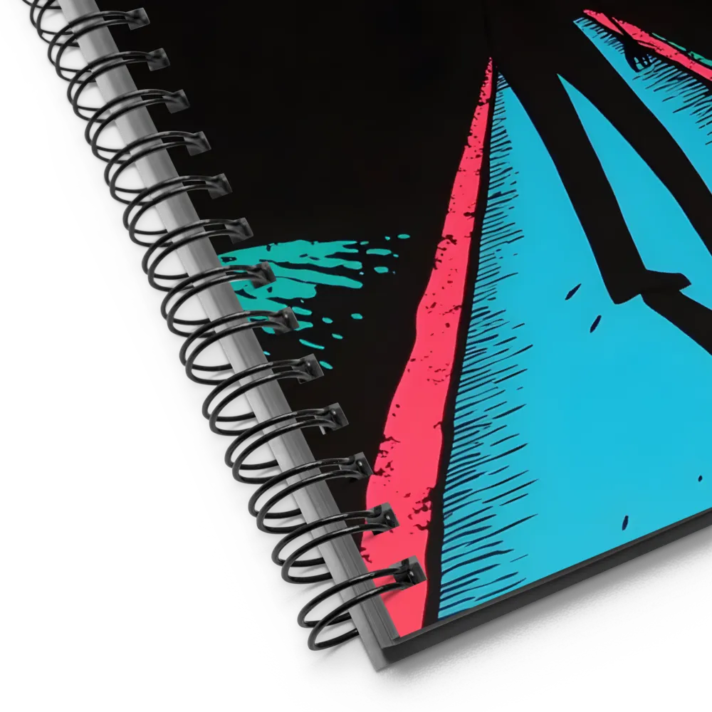 Lunar Wanderer's Path 
 Spiral Notebook | 140 pages