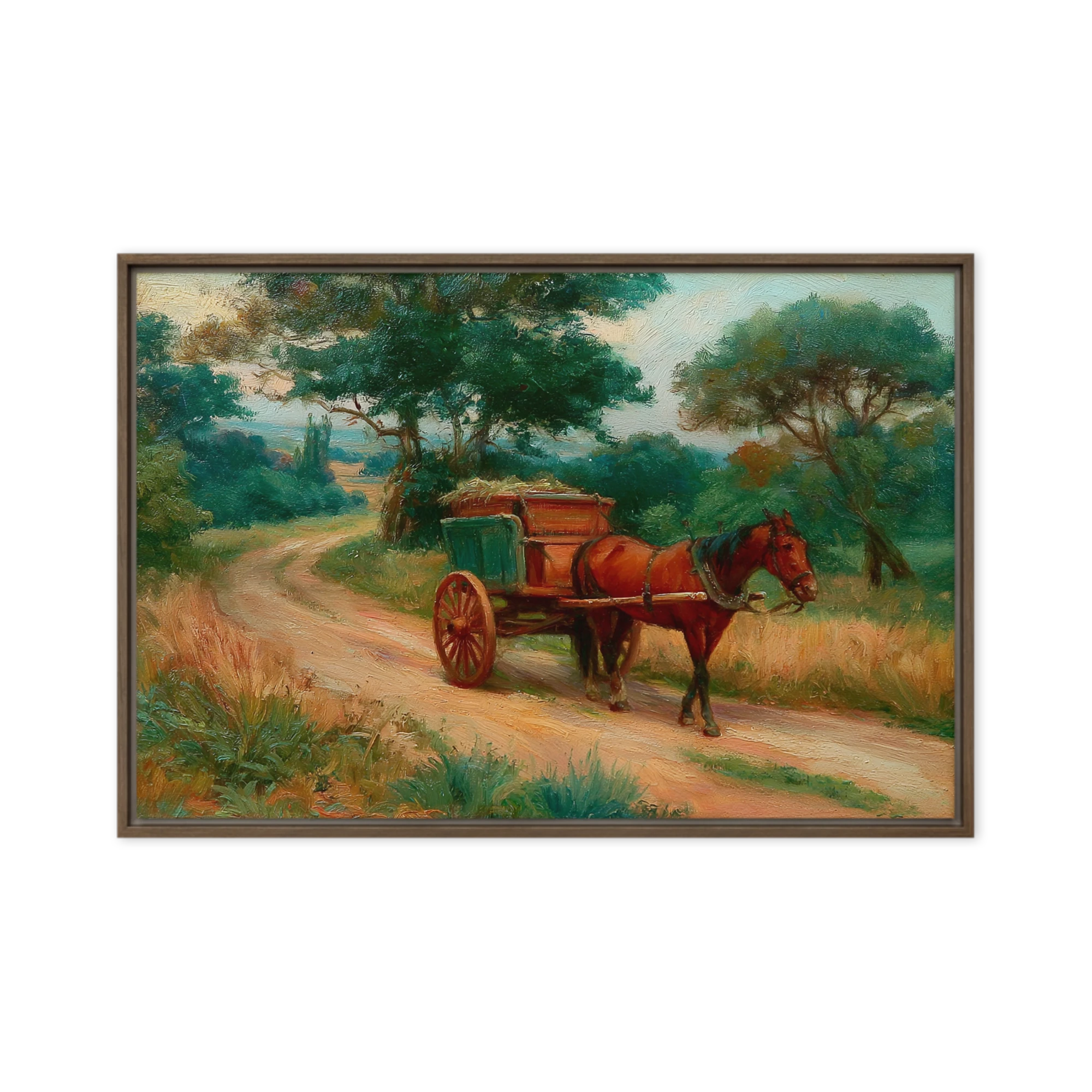 Countryside Horse Cart