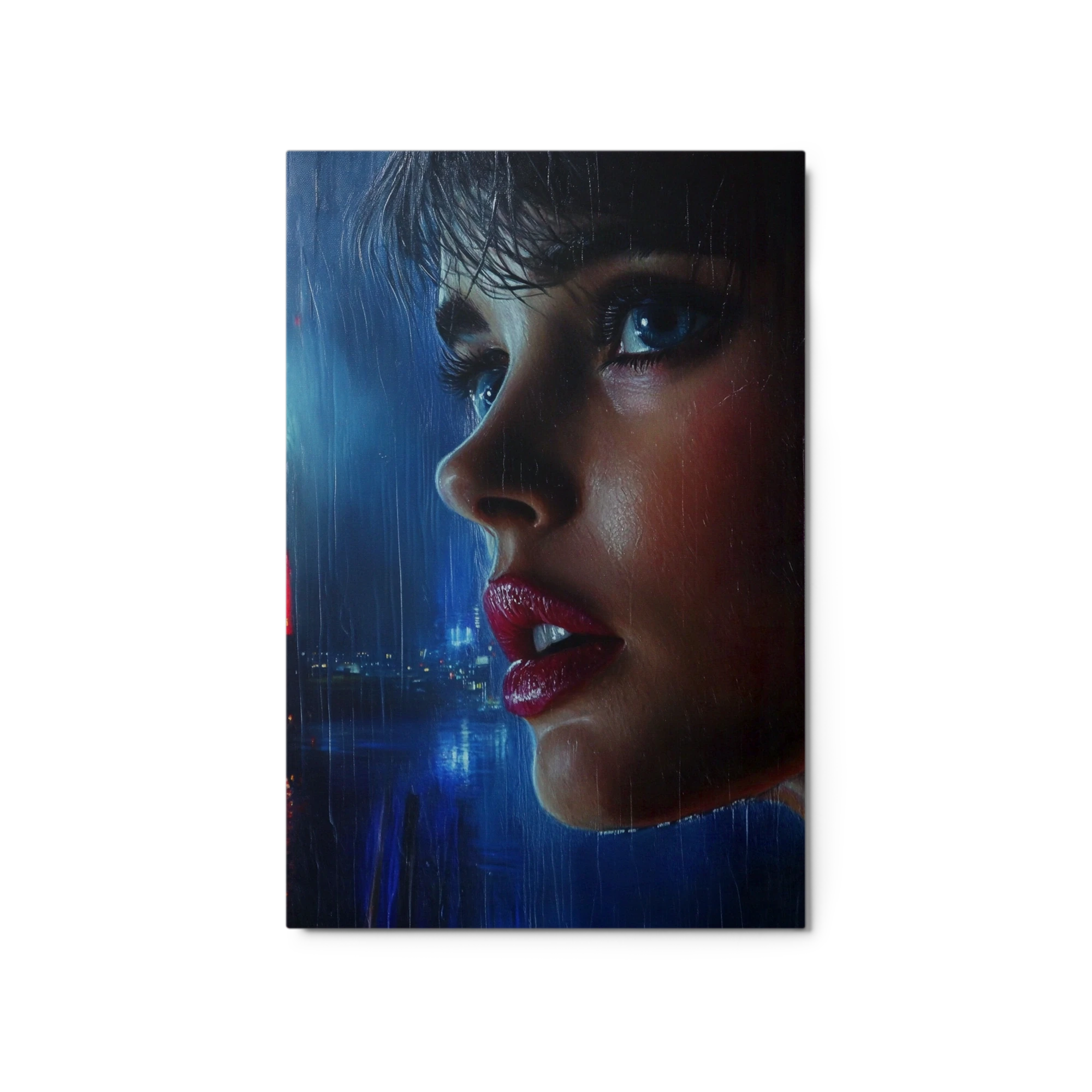 Close-Up Portrait of a Woman