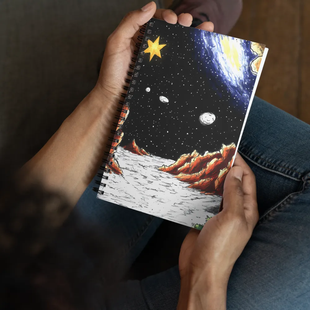 Cosmic Horizon 
 Spiral Notebook | 140 pages